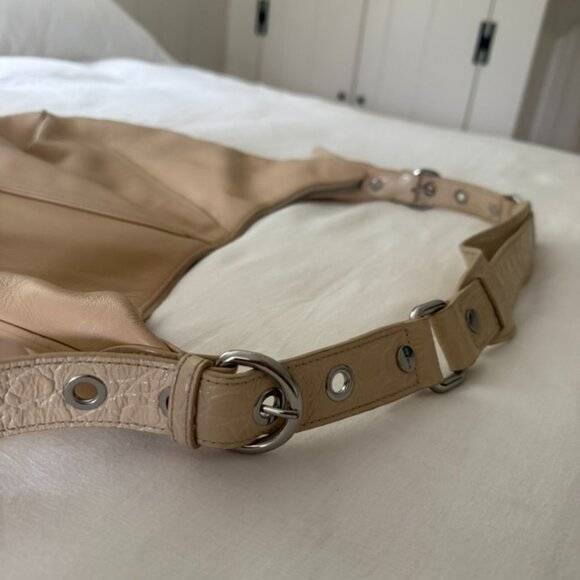 BY FAR Leather Hobo Shoulder Bag - Picture 3 of 7